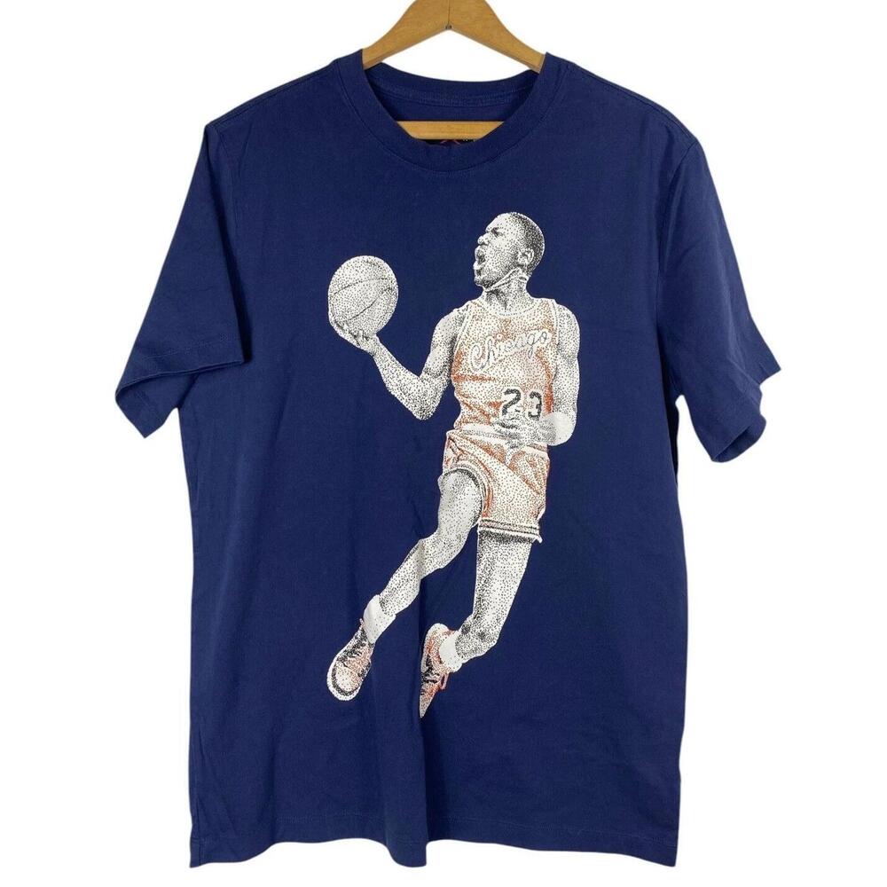 Jumpman T Shirt   Mens Michael  Chicago Bulls Blue